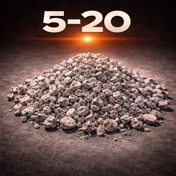 Щебень гранитный 5-20