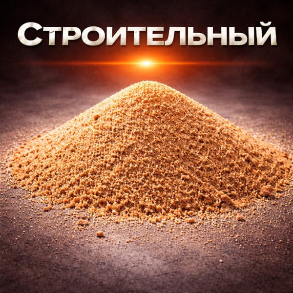 Песок строительный